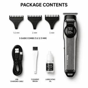 Kemei KM-1361 Professional Beard & Hair Trimmer for Men